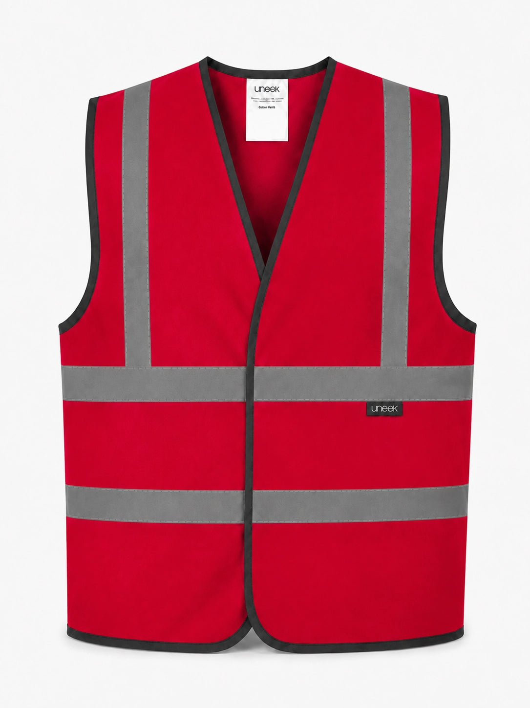Childrens Hi Vis Waist Coat in Red