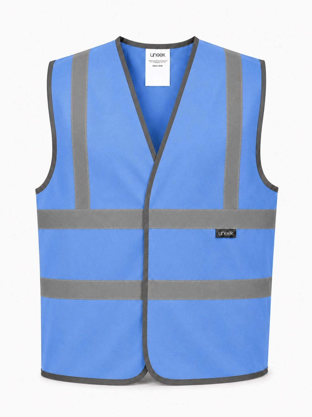 Childrens Hi Vis Waist Coat in Sky