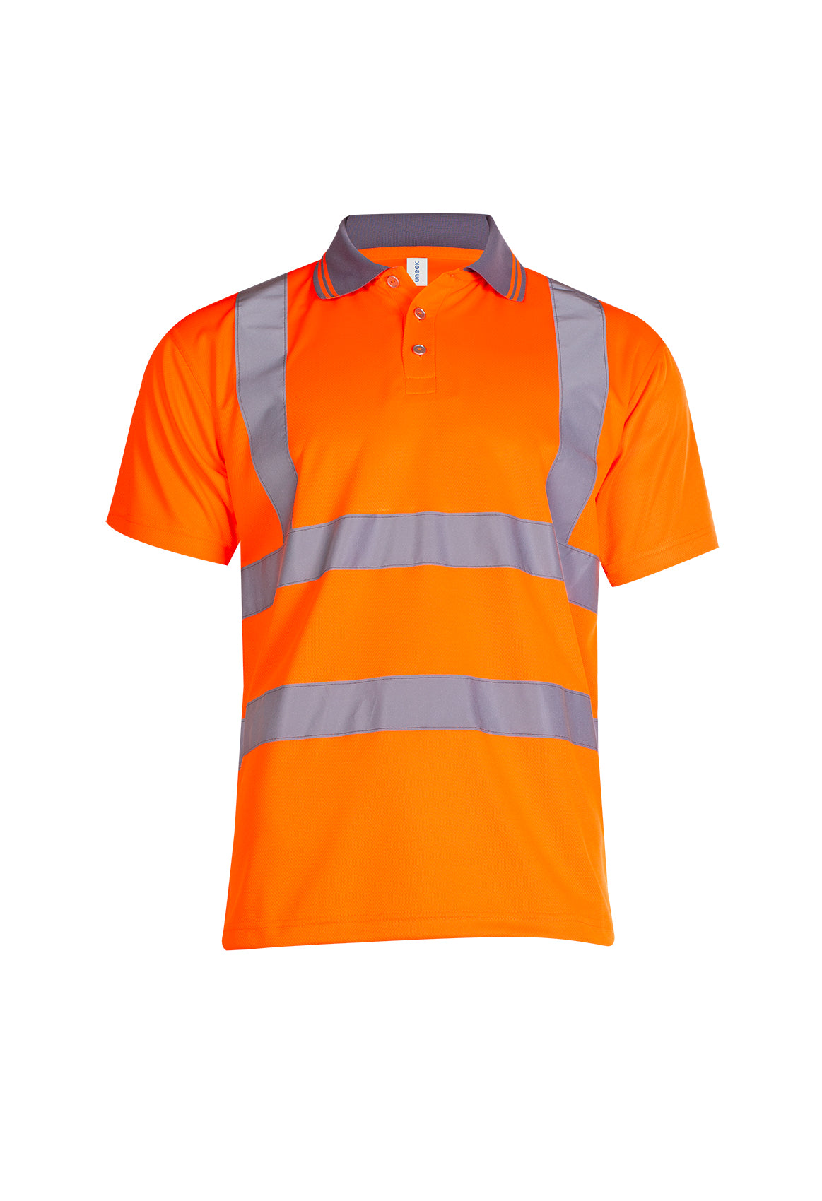 Hi Vis Short Sleeve Polo Shirt in Orange