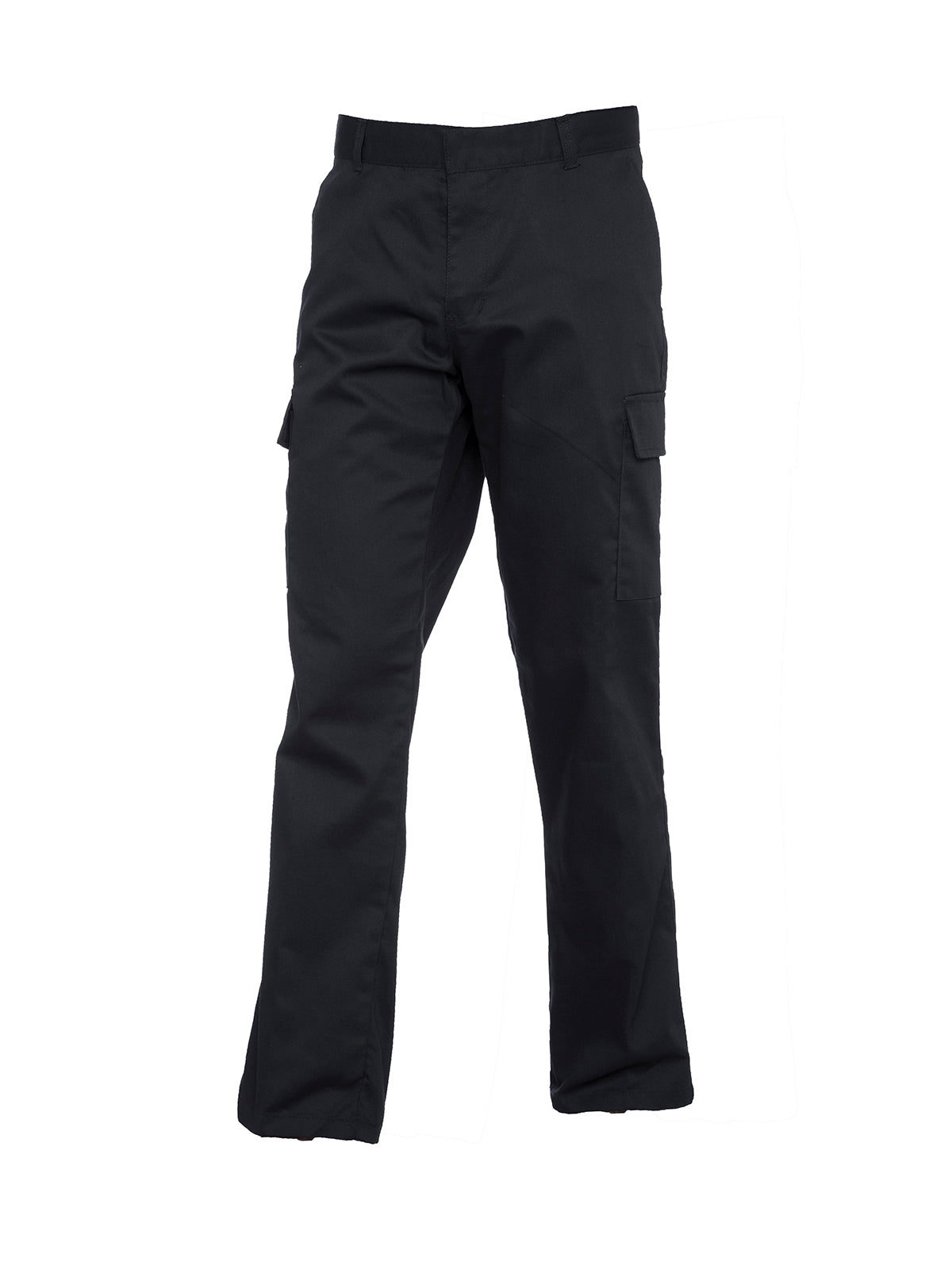 Ladies Cargo Trousers in Black