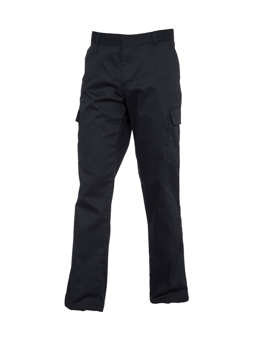 Ladies Cargo Trousers in Black