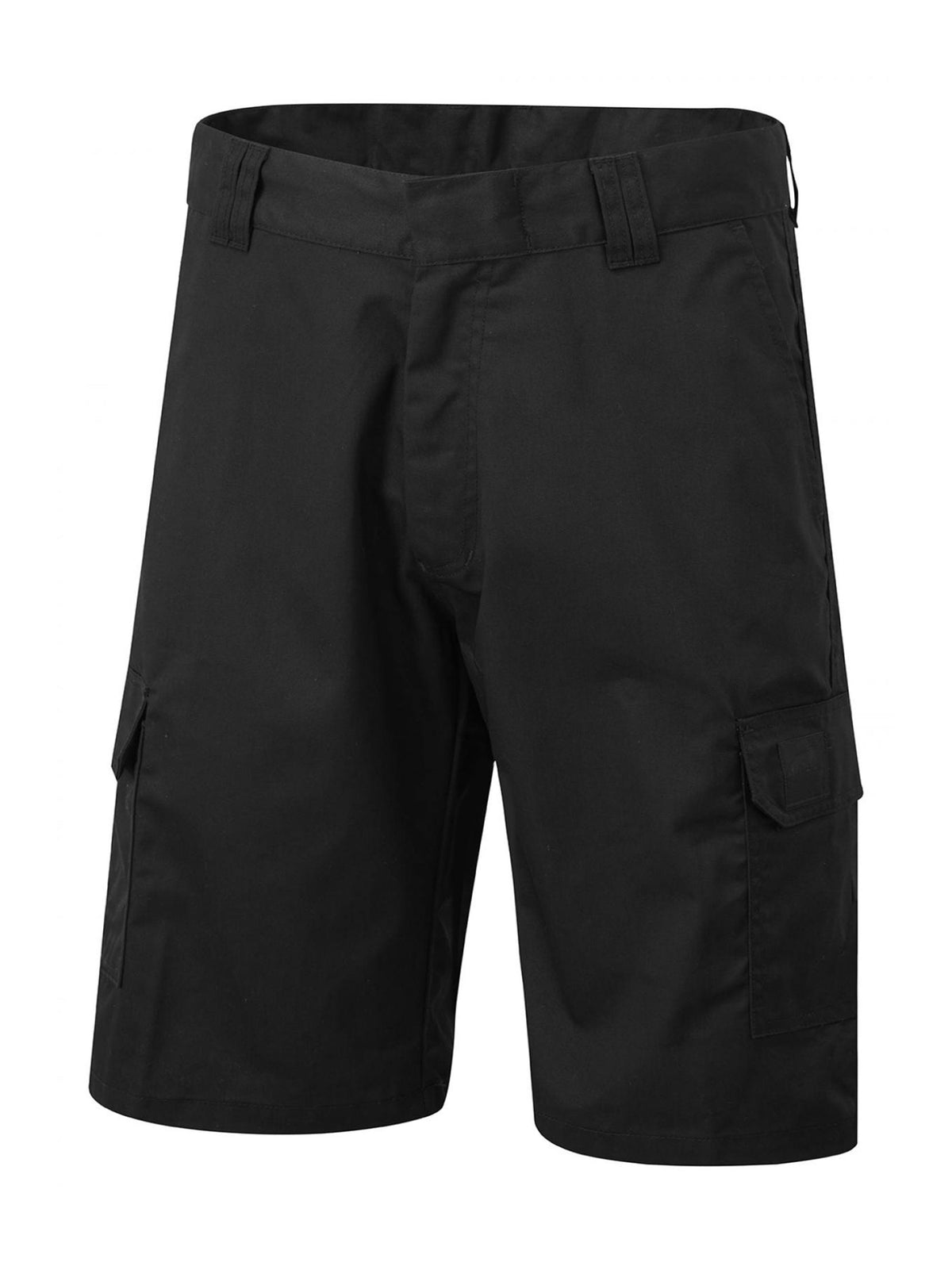 Mens Cargo Shorts in Black
