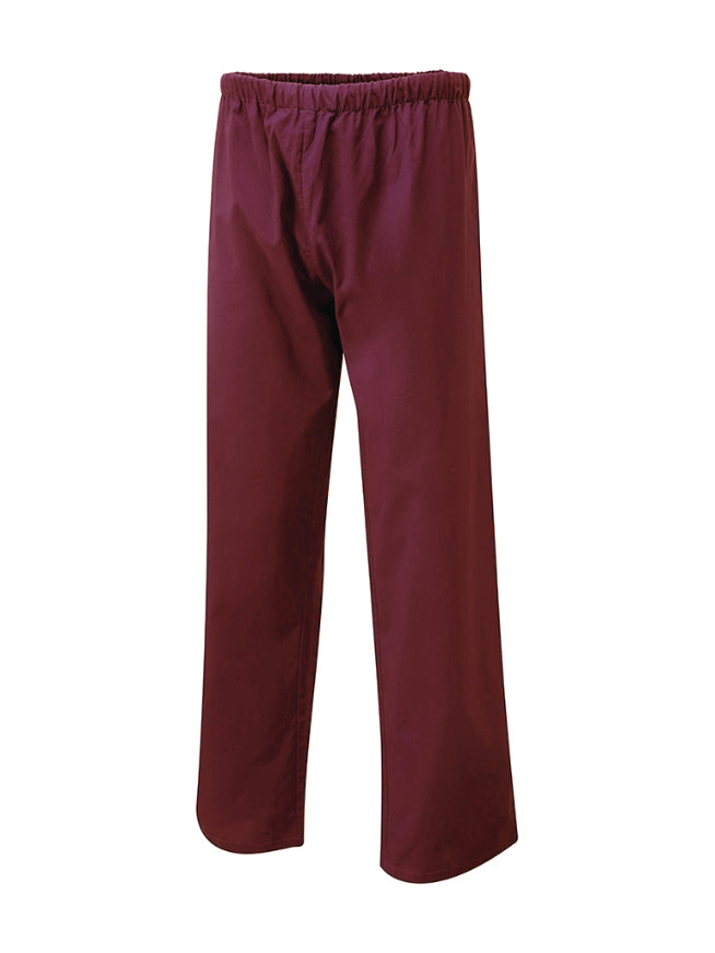 Scrub Trouser in Maroon