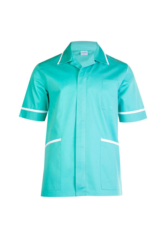 Mens Heavyweight Tunic in Aqua