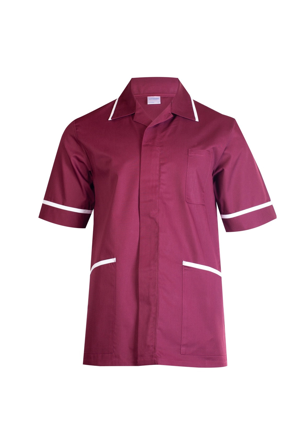 Mens Heavyweight Tunic in Maroon