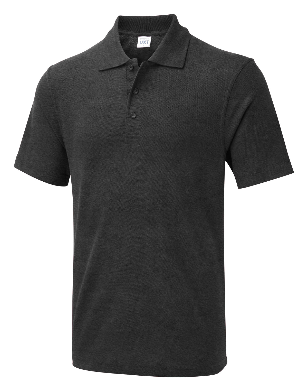 The UX Polo in Charcoal