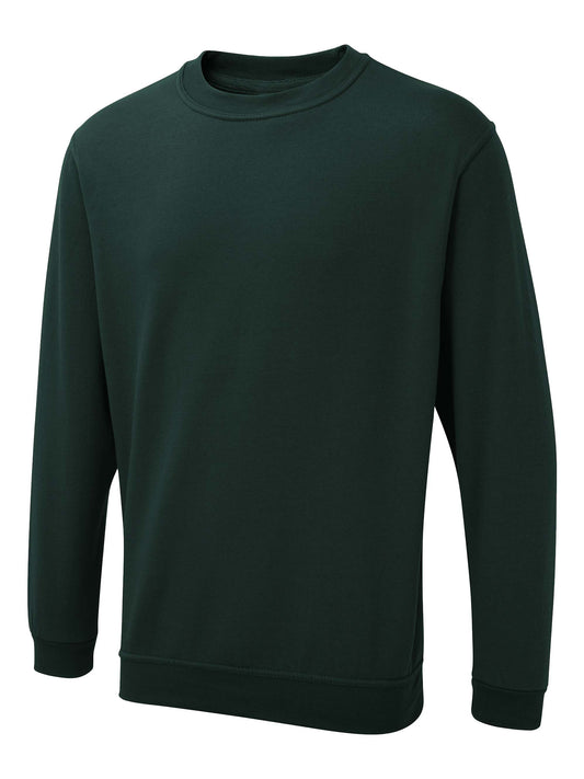 The UX Sweatshirt in Bottle Green