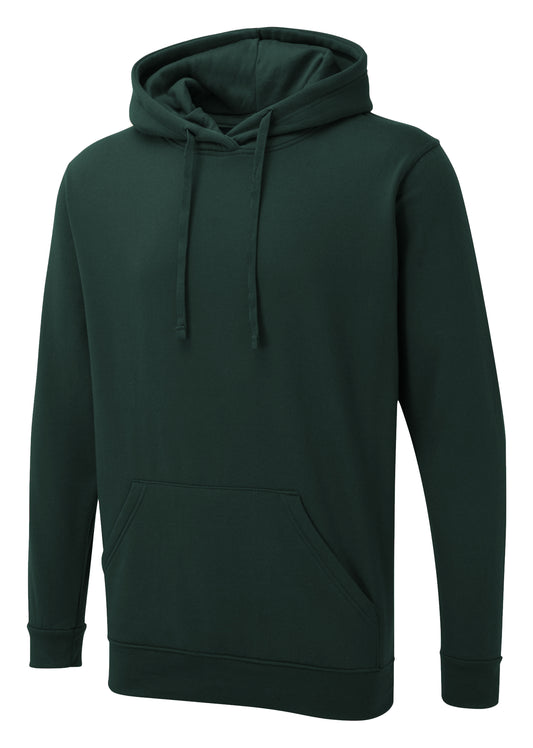 The UX Hoodie in Bottle Green