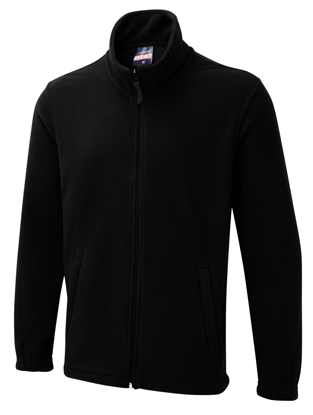 The UX Full Zip Fleece in Black