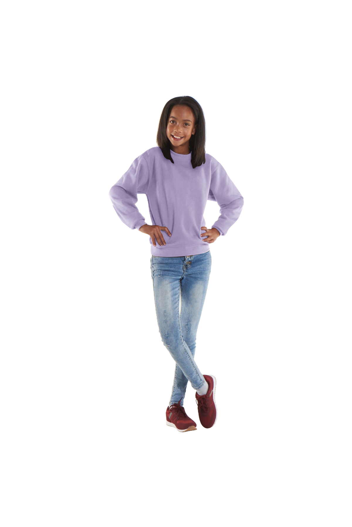 The UX Children's Sweatshirt in Pink