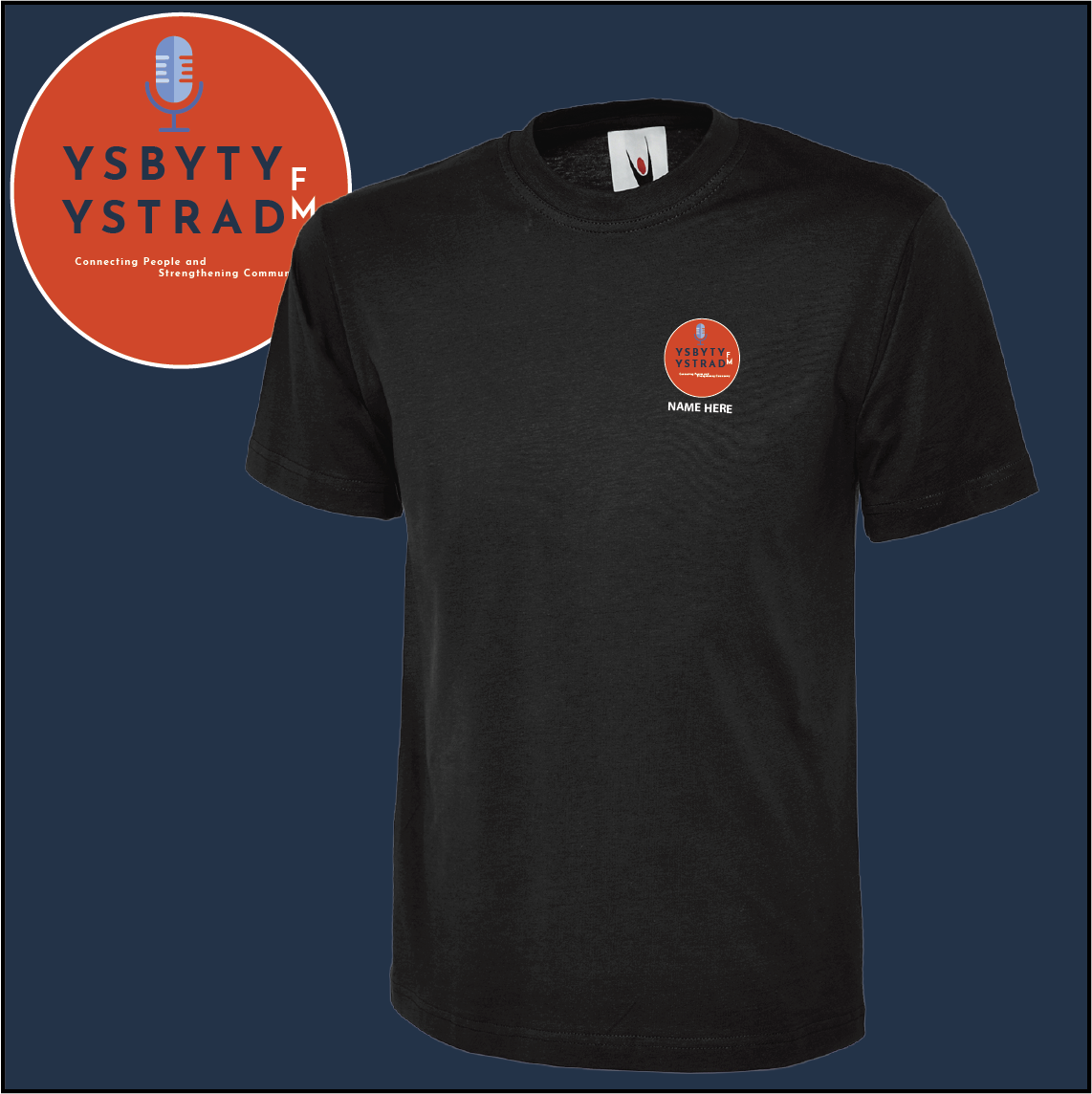 YSBYTY YSTRAD FM TSHIRT