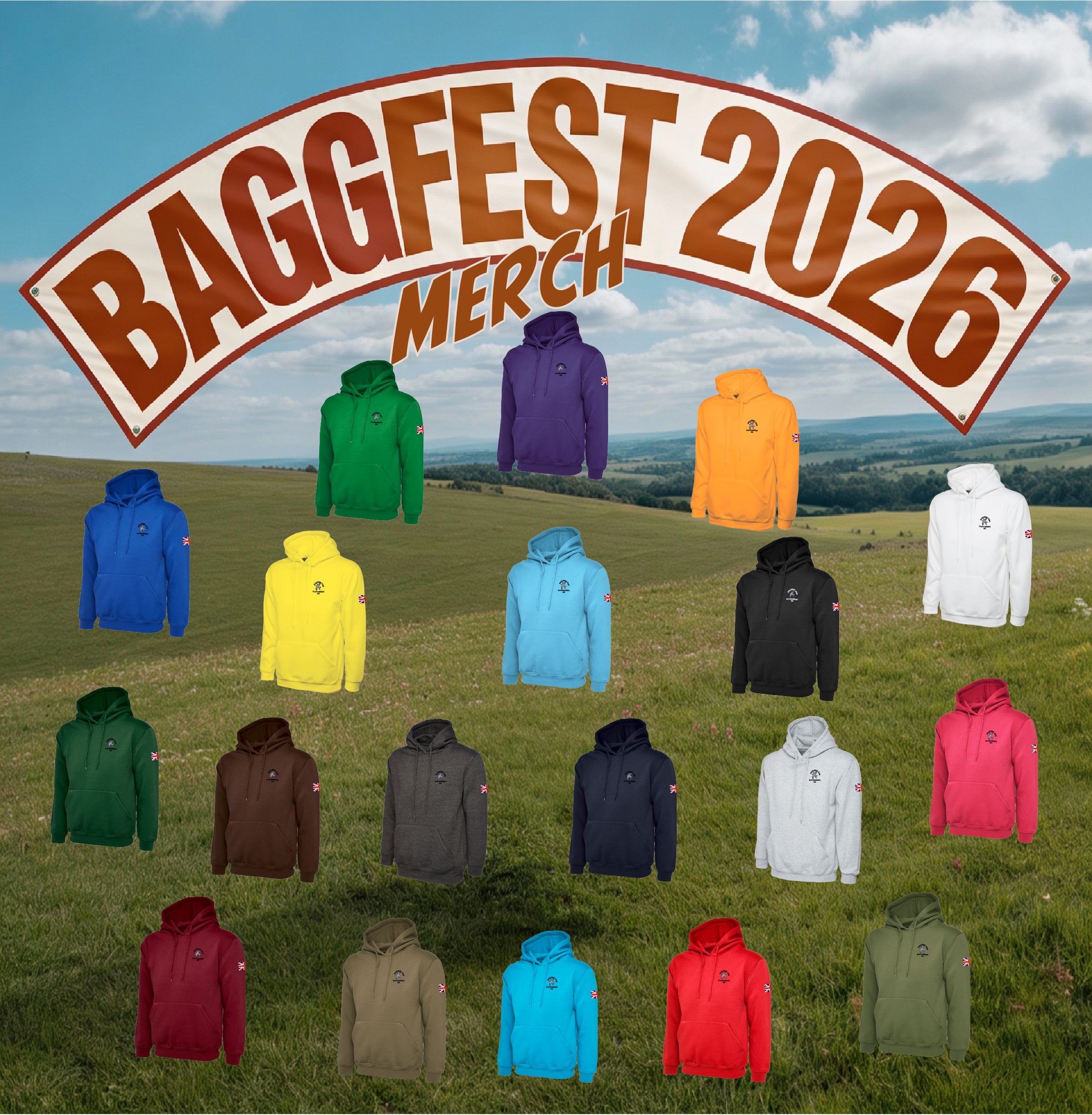 BAGGFEST 2026 HOODIES – Print & Embroidery Ltd
