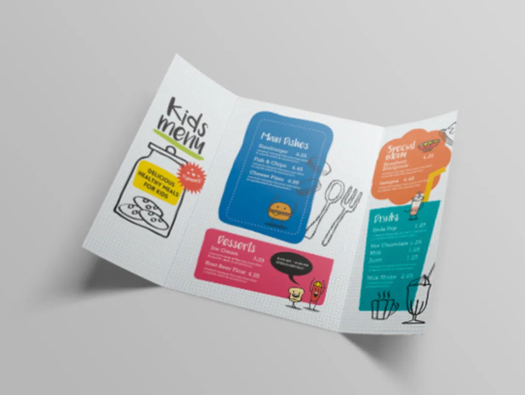 Gate Fold Flyers & Leaflets 