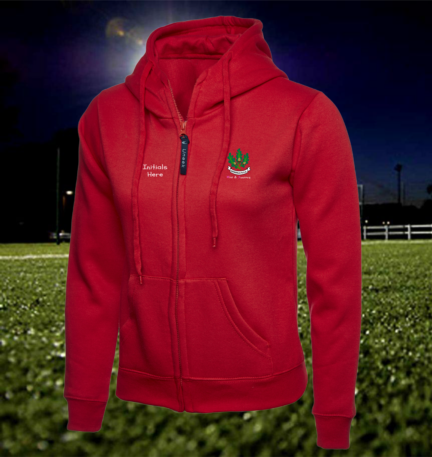 Hoodie - With Zip - LADIES SIZES