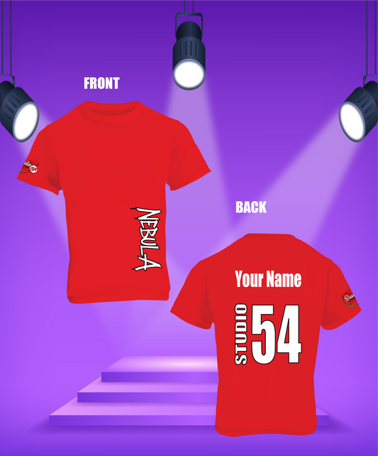 Studio 54 Nebula Red T-SHIRT