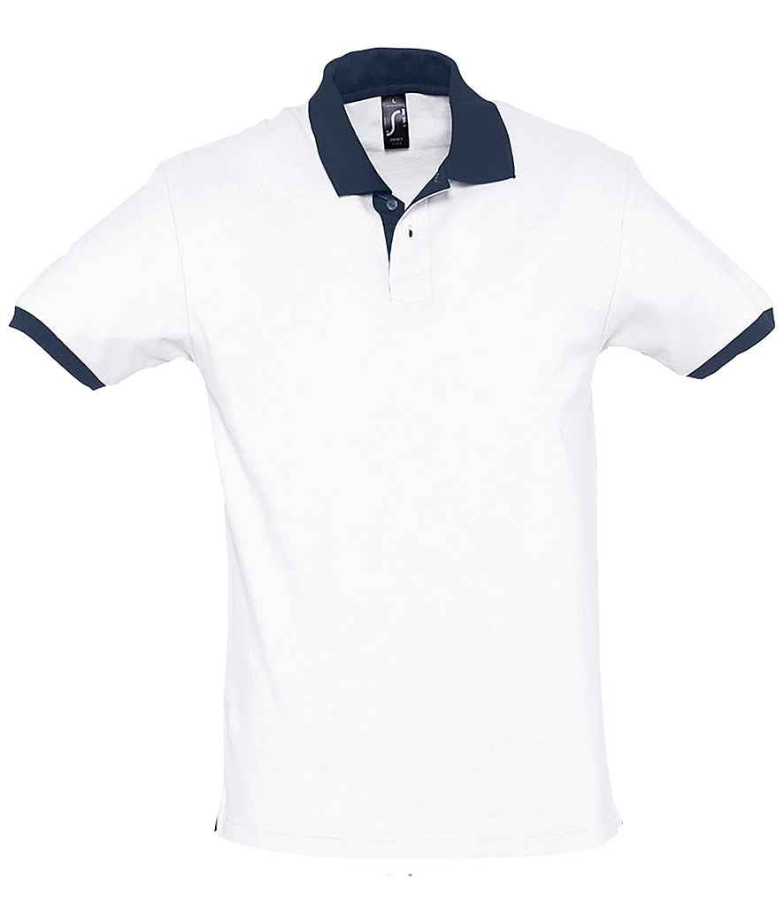 11369 White/French Navy Front