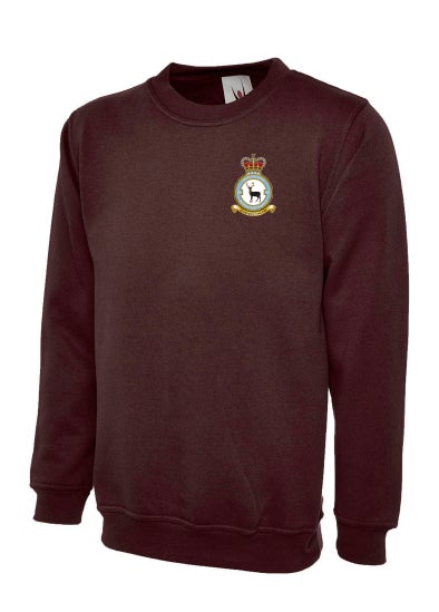 90SU CREST Embroidered Sweatshirt - The Forces Shop