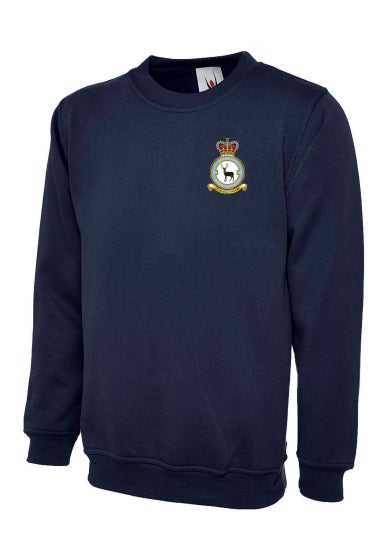 90SU CREST Embroidered Sweatshirt - The Forces Shop