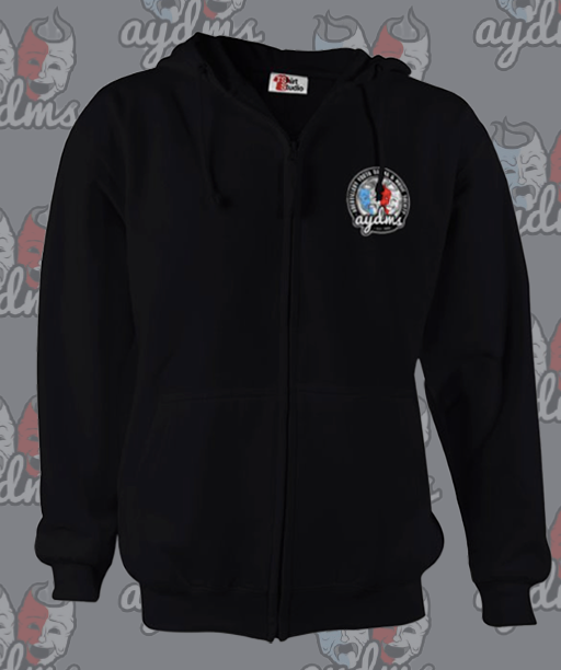 AYDMS UC504/6 Classic FULL ZIPPED Hooded Sweatshirt