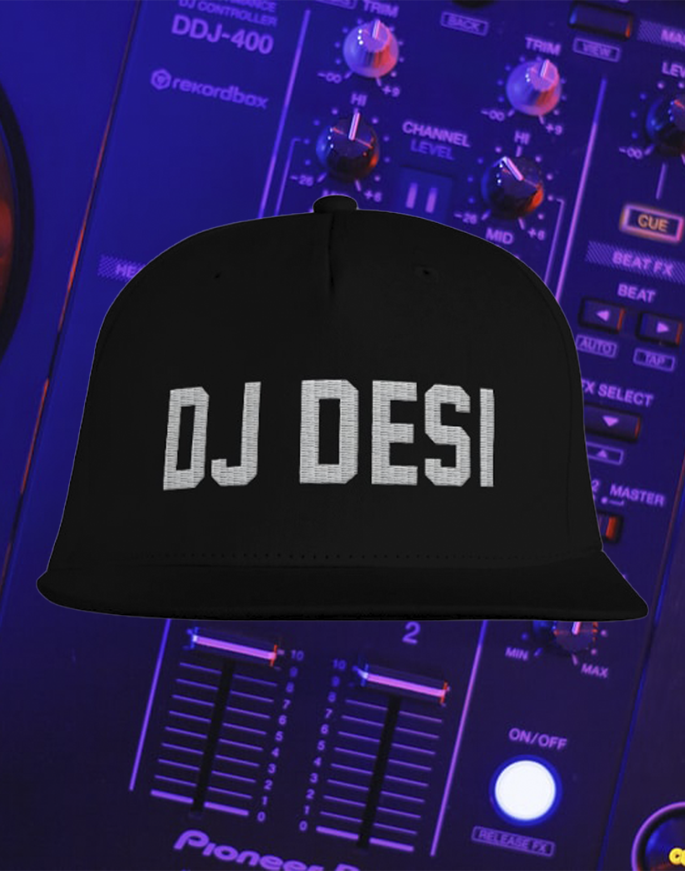 DJ DESI SNAP BACK CAP