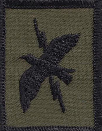 Shitehawk Embroidered Badge