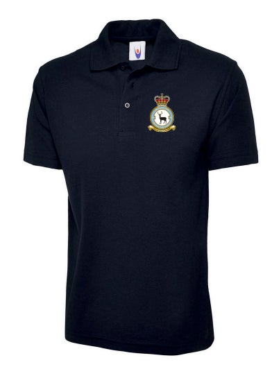 90SU CREST Embroidered Polo Shirt (Unisex) - The Forces Shop