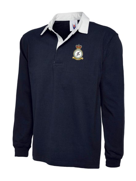 TCW Crest Embroidered Classic Rugby Shirt