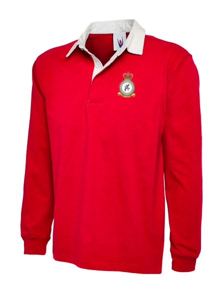 TCW Crest Embroidered Classic Rugby Shirt