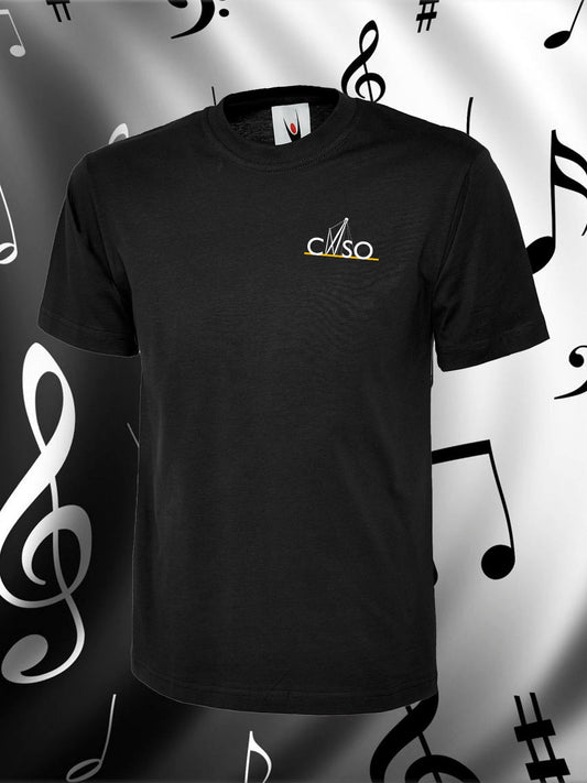 CNSO - UC301 Men's/Unisex Classic Black T-shirt