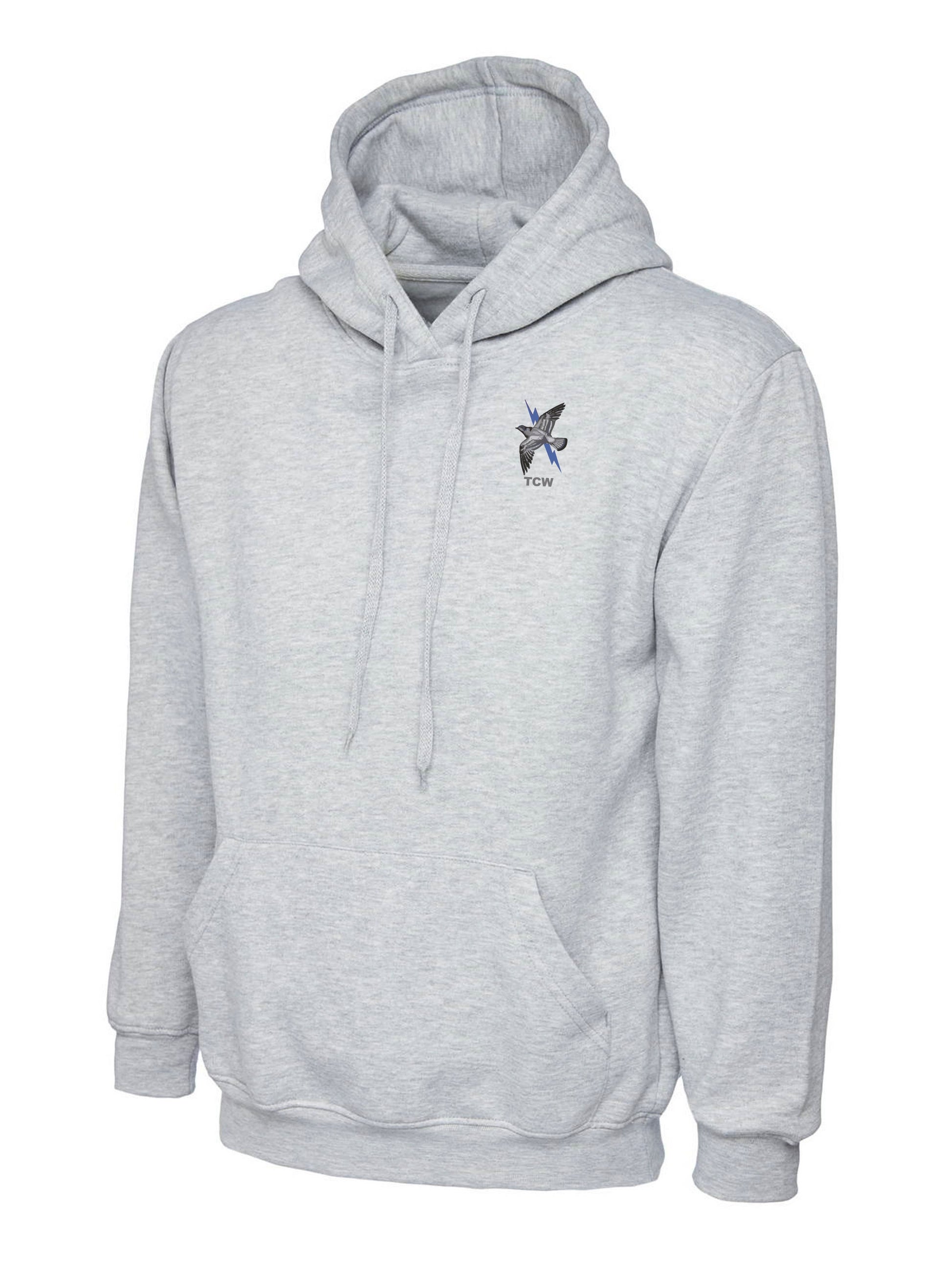 TCW ROCK DOVE EMBROIDERED HOODIE - The Forces Shop